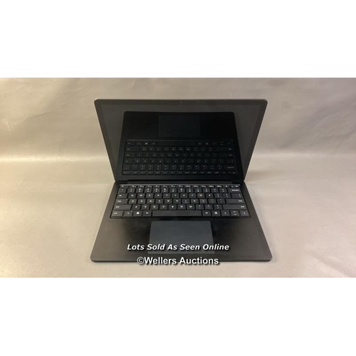 9531 - MICROSOFT SURFACE 5 / 16GB RAM / I7-1265U@2.70GHZ / 512 GB / WINDOWS 11 / SN: 0F0048J23123FB - BLACK