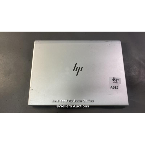 9537 - HP ELEITEBOOK 830 G5 / 8GB RAM / I5-8250U@1.60GHZ / 256GB / WINDOWS 11 / SN: 5CG9251LYM - SILVER