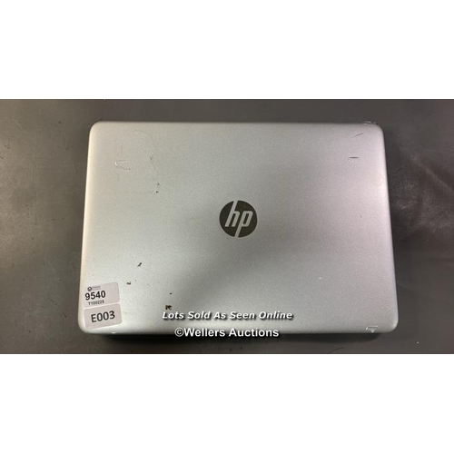 9540 - HP ELEITEBOOK 840 G3 / 8GB RAM / I5-6300U@2.40GHZ / 256GB / WINDOWS 10 / SN: 5CG6386MCZ