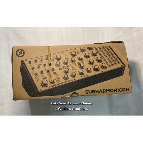 9582 - BRAND NEW MOOG SUBHARMONICON SEMI-MODULAR ANALOG POLYRTHMIC SYNTHESIZER/ SN: 00024