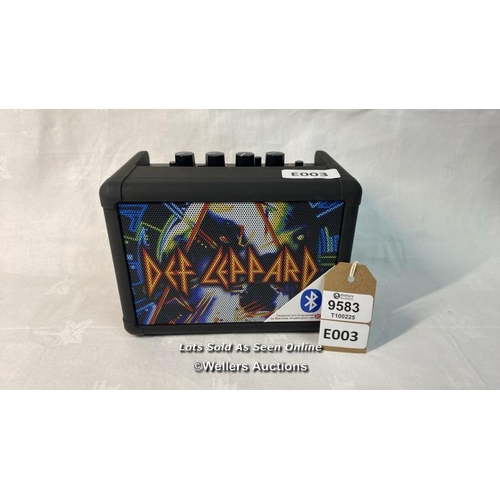 9583 - BLACKSTAR AMPLIFICATION FLY 3 WATT MINI AMP / SN:(21) HZA190309184