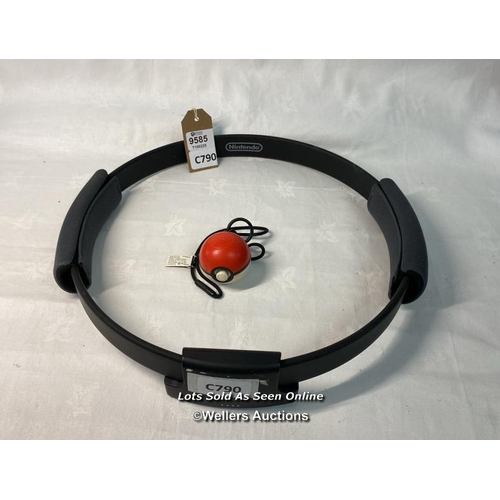 9585 - X2 INCL. POKEMON LETS GO POKE BALL PLUS, NINTENDO SWITCH RING FIT ADVENTURE