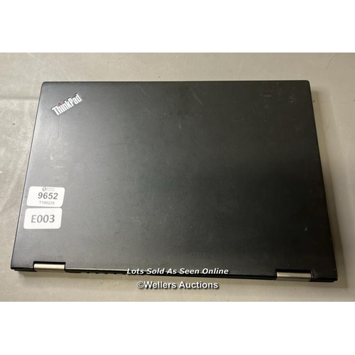 9652 - LENOVO THINKPAD 20SYS22H00 / 16GB RAM / i7-10610U@1.80GHZ / 512GB / WINDOW 11