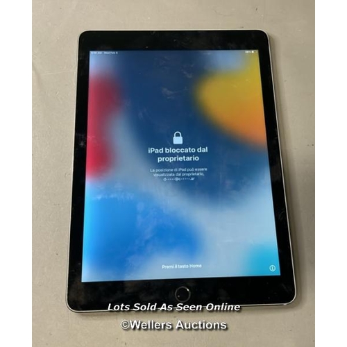 9684 - IPAD AIR 2 / A1566 / SPACE GRAY / 64GB / IMEI-DMPRJDUSG5VW (I-CLOUD LOCKED)