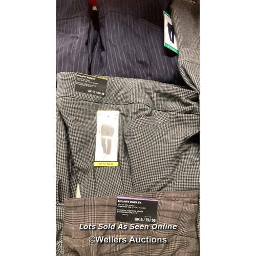 2067 - 13X LADIES NEW HILARY RADLEY PONTE PANTS WITH STRETCH WAIST / MIXED SIZES / C17