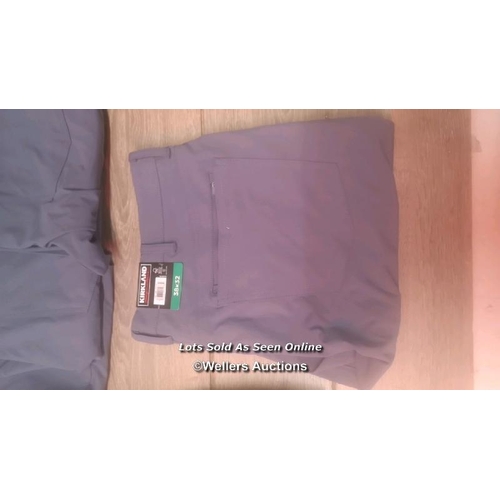 2175 - 6X GENTS NEW KIRKLAND SIGNATURE COMMUTER PANTS / 3 X 38*32 AND 3 X 38*34 / B18