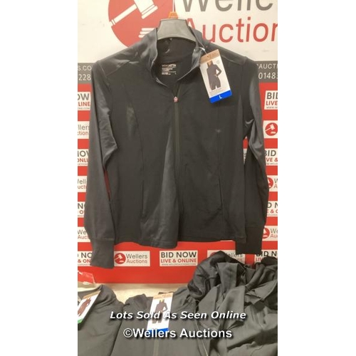 2207 - 10X LADIES NEW MONDETTA FULL ZIP JACKETS / MIXED SIZES / C10