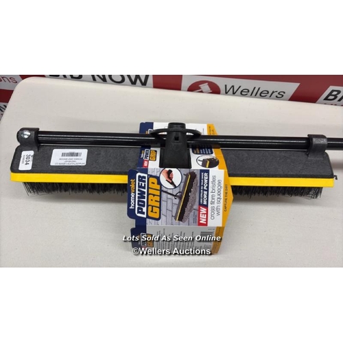 3034 - POWER GRIP BROOM / APPEARS NEW / A14