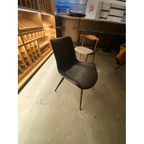 22 - x5 Grey Chair / / All lots are located in Swiss Cottage, London, NW3 5JB,  public loading bays avail... 