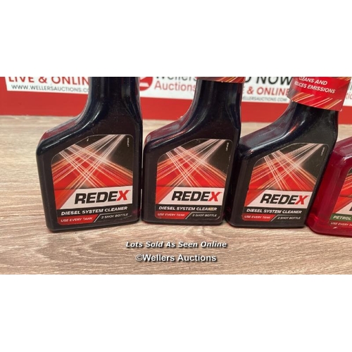 220 - 5X REDEX PETROL SYSTEM CLEANER / 3X REDEX DIESEL SYSTEM CLEANER 250ML / D29