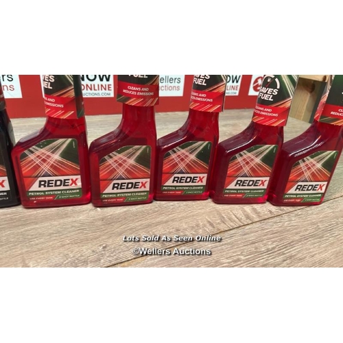 220 - 5X REDEX PETROL SYSTEM CLEANER / 3X REDEX DIESEL SYSTEM CLEANER 250ML / D29