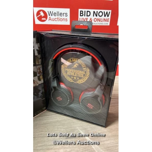 34 - SOUL WIRELESS TRANSFORM ACTIVE PERFORMANCE ON-EAR HEADPHONES WITH BLUETOOTH / NEW / F30