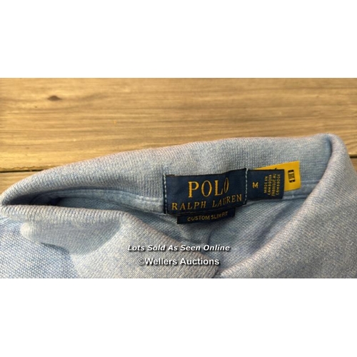 8004 - POLO RALPH LAUREN  BASIC MESH CUSTOM POLO SHIRT / M / PRE-OWNED / G83