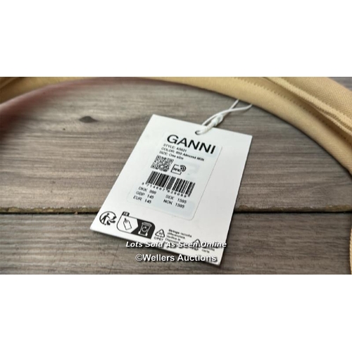 8026 - GANNI P SOR SHOPPER XXL / ALMOND MILK / NEW WITH TAGS / RRP: 145 / G83