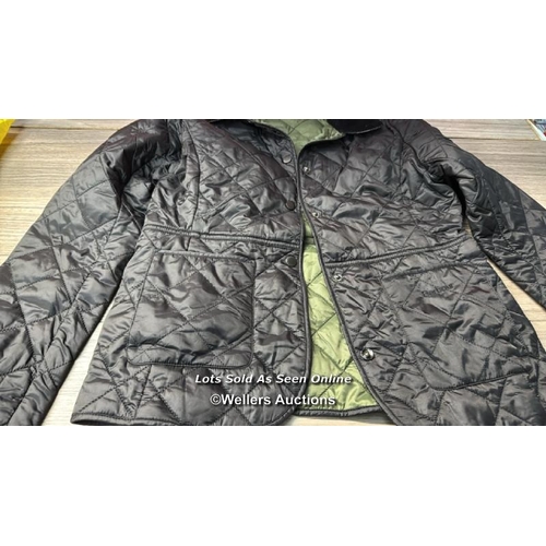 8039 - BARBOUR DEVERON QUILT PATTERN JACKET / 10 / NEW WITH TAGS / RRP: 99 / G83