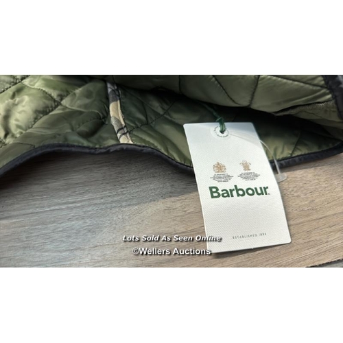 8039 - BARBOUR DEVERON QUILT PATTERN JACKET / 10 / NEW WITH TAGS / RRP: 99 / G83