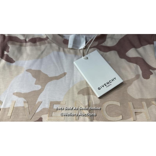 8041 - GIVENCHY KIDS CAMO PRINT  T-SHIRT / 8 / NEW WITH TAGS / RRP: 190 / G83