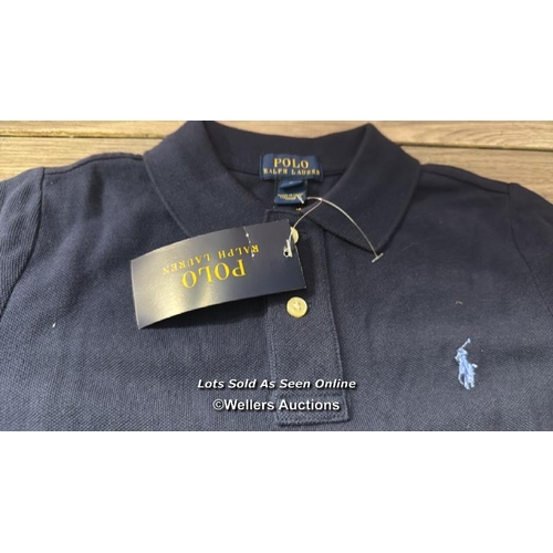 8096 - RALPH LAUREN KIDS  POLO SHIRT / 6 / FRENCH NAVY / NEW WITH TAGS / RRP: 49 / G85