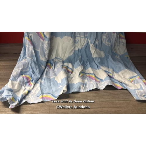 8097 - STELLA MCCARTNEY KIDS UNICORN CLOUD DRESS / 12 / NEW WITH TAGS / RRP: 125 / DAMAGED STRAP / G85