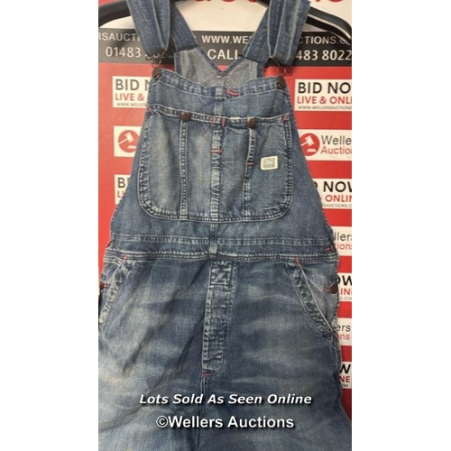 8114 - POLO RALPH LAUREN DUNGAREES WASHED DENIM / M / BLUE / NEW WITH / RRP: 319 / G85