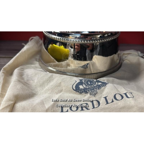 8132 - LORD LOU RIVA BOWL / SILVER / NEW / RRP: 190 / G78