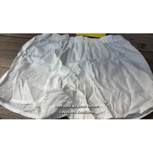 8149 - CDLP TRAD BOXER WOVEN / L / WHITE / NEW / RRP: 75 / H37