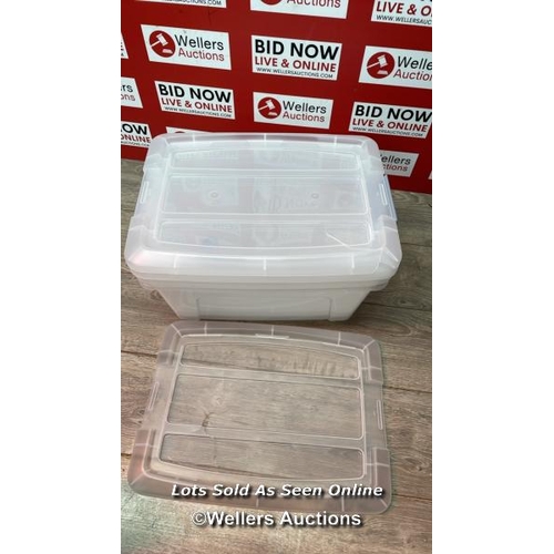 6011 - IRIS 15L STORAGE BOXES