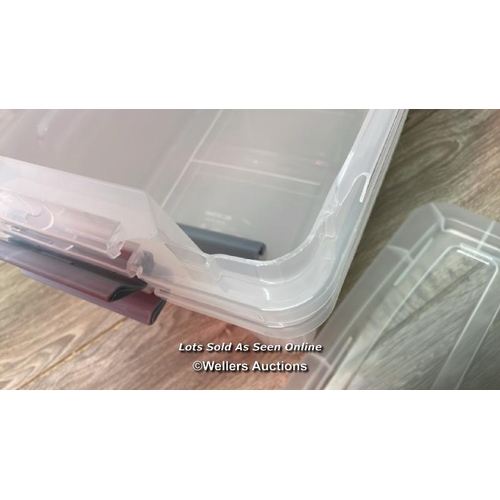 6011 - IRIS 15L STORAGE BOXES