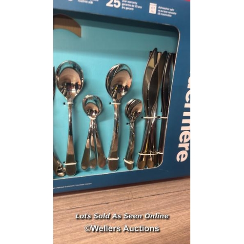 6022 - GOURMET SETTINGS WINDERMERE STAINLESS STEEL CUTLERY SET / APPEARS NEW - SEE IMAGES / A22