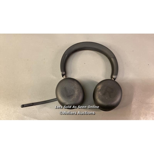 9539 - JABRA EVOLVE 2 65 GN AUDIO A/S/ MODEL HSC110W  + CASE