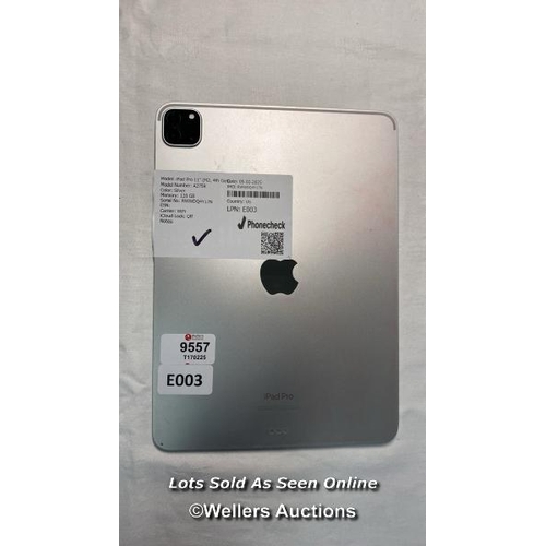 9557 - APPLE IPAD PRO 11