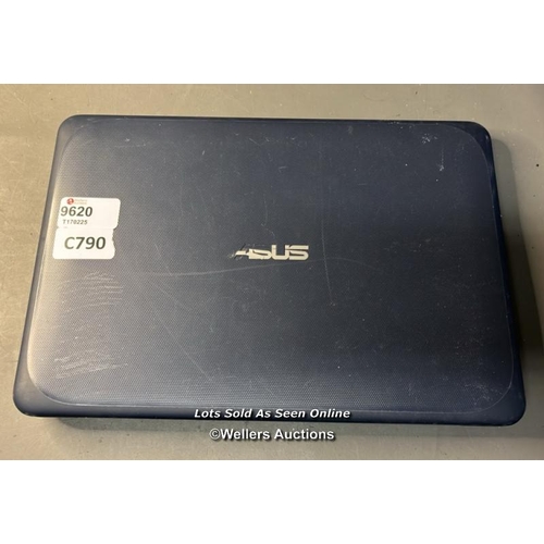 9620 - ASUS LAPTOP INTEL CELERON N3350@1.1GHZ/ 4GB RAM/64GB HD/ WINDOW 10