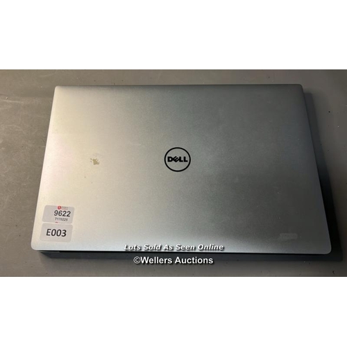 9622 - DELL LAPTOP XPS 15 9560/ I7-7700HQ @2.80GHZ/ 16GB RAM/512GB HD/ WINDOW 11