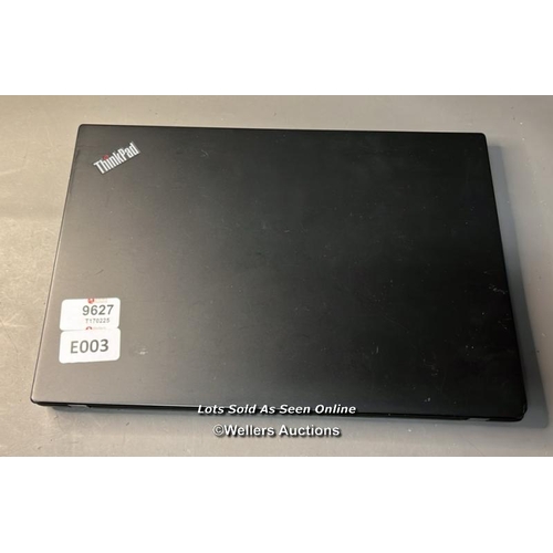 9627 - LENOVO THINKPAD 20KES3AU00/ I5-8250U @1.80GHZ/ 256GB HD/ WINDOW 11