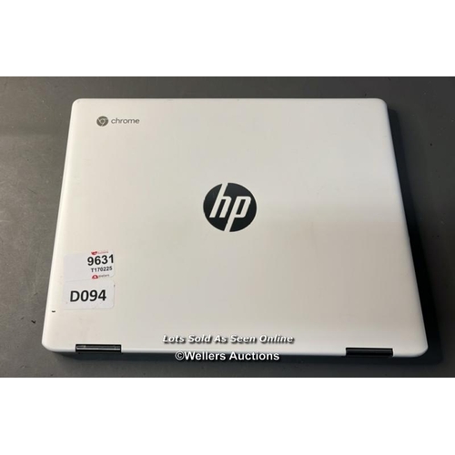 9631 - HP CHROMEBOOK X360 MODEL-12B-CA0500NA S/N: 5CD943J3NB  (SCREEN DAMAGE)