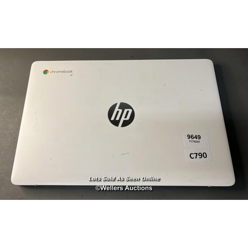 9649 - HP CHROMEBOOK MODEL-14A-NA0503SA/ SN: 5CD2028HSY