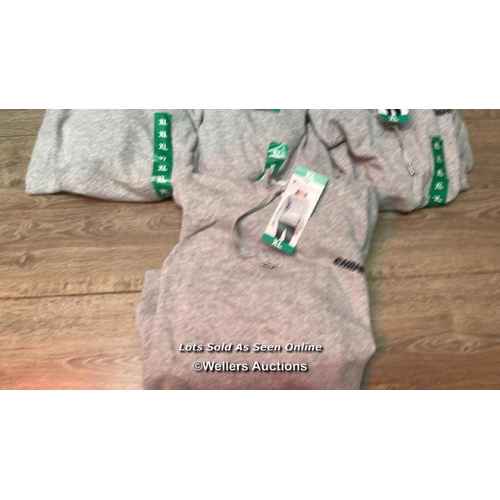 28 - X4 LADIES NEW CHAMPION HOODIE - GREY - XLARGE - SEE IMAGES / E8 [228257]