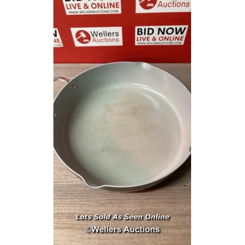 2003 - HENCKELS HARD ANODISED CERAMIC SAUTE PAN, 4.7L / SIGNS OF USE / A27