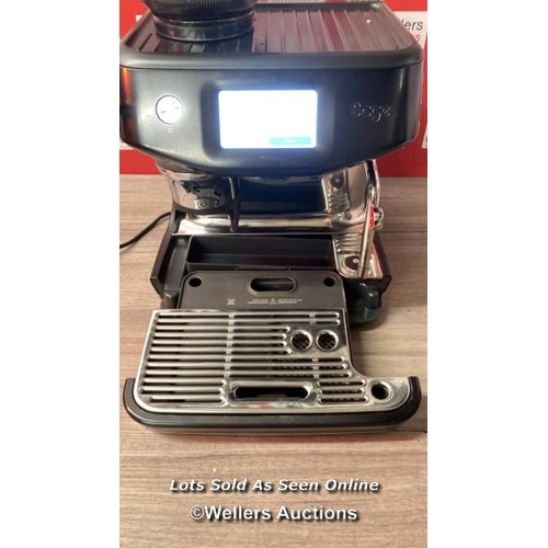 2009 - SAGE BARISTA TOUCH COFFEE MACHINE / SES881BST4GUK1 / POWERS UP / SIGNS OF USE / W1