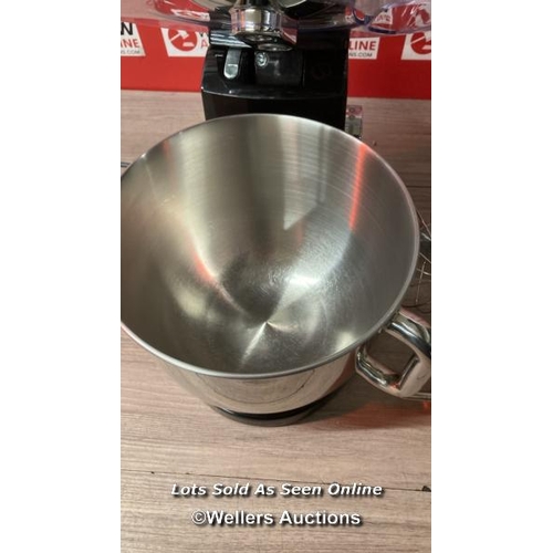 2031 - KENWOOD KMIX 5L 1000W STAND MIXER - KMX750AB WITH 6 SPEED & FOLD OPTIONS / POWERS UP / SIGNS OF USE ... 