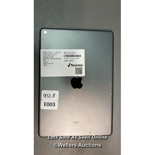 9528 - APPLE IPAD 10.2