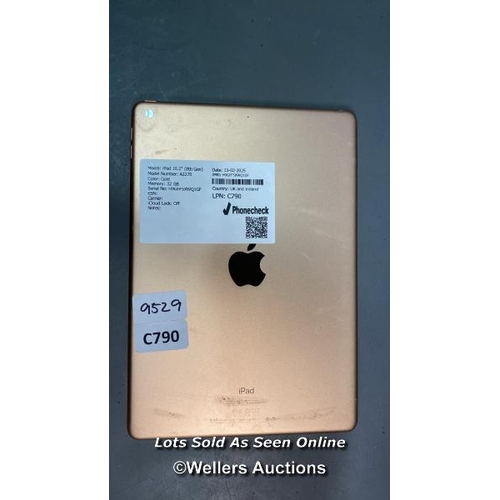 9529 - APPLE IPAD 10.2