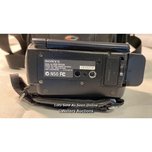 9625 - SONY HANDY CAM MODEL-HDR-XR150E