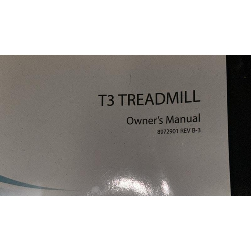 15 - Life Fitness T3 treadmill / Minimal signs of use / Untested / With power supply and manuals / Contai... 