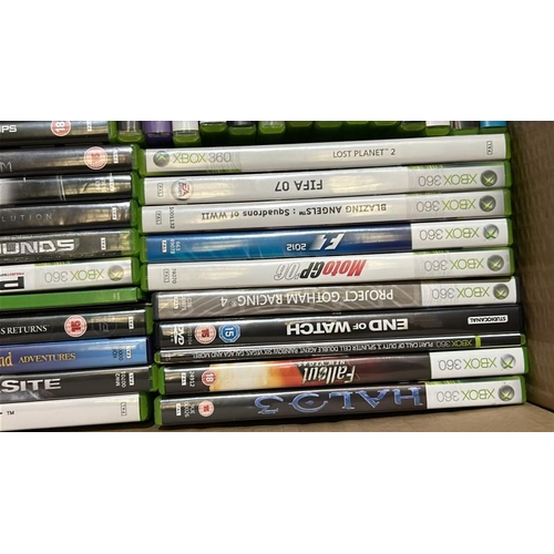 43 - box of approx. 50 Xbox games / Container number:BM000098