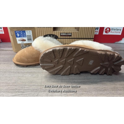 4010 - LADIES NEW SHEARLING SLIPPER UK SIZE 7 / H7 [282795]