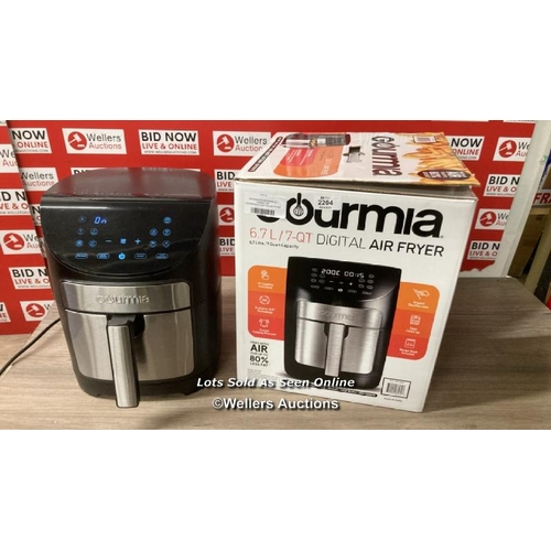 7069 - GOURMIA 6.7L DIGITIAL AIR FRYER / POWERS UP / SIGNS OF USE / W1