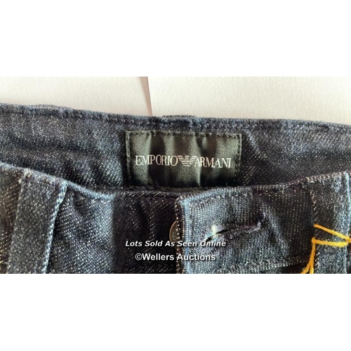 8019 - RRP: 125 - EMPORIO ARMANI 5 POCKET JEANS / AGED 7YRS / APPEARS NEW WITHOUT TAGS / G48