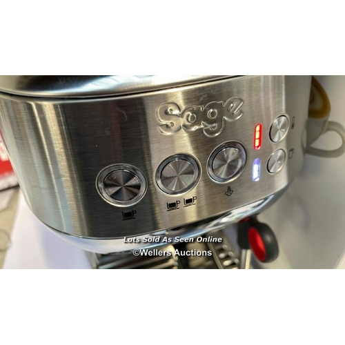 8065 - RRP: 399 - SAGE THE BAMBINO PLUS COFFEE MACHINE / SIGNS OF USE SEE IMAGES / G22