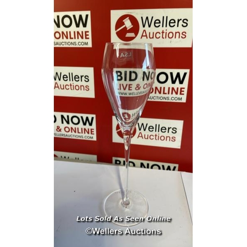 8075 - RRP: 44.95 - LSA WINE PROSECCO GLASS 250ML CLEAR / NEW  / G24